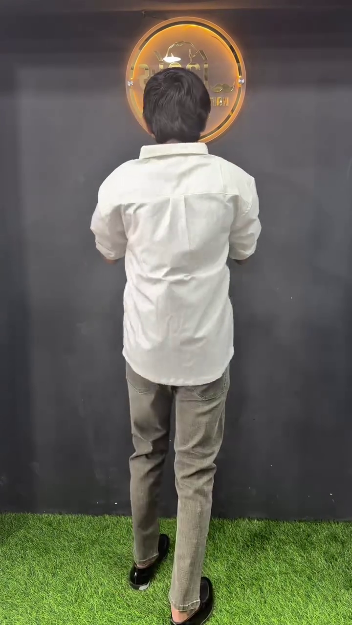 Comfort Slim Fit Spread Collar Cotton Casual Shirt - Image 6