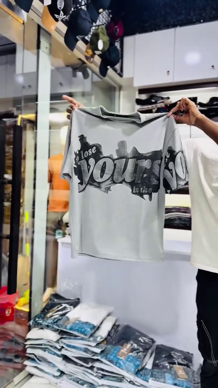 Graphic Printed Oversized T-shirt - Image 9