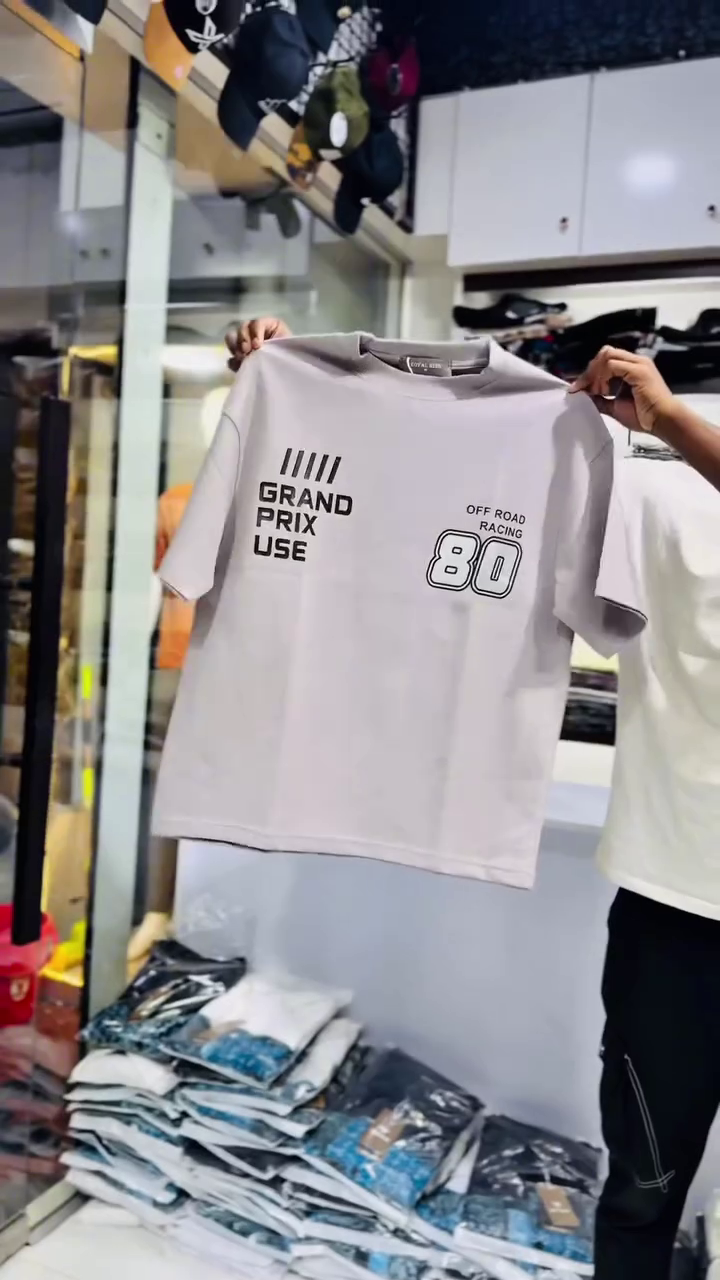 Graphic Printed Oversized T-shirt - Image 8