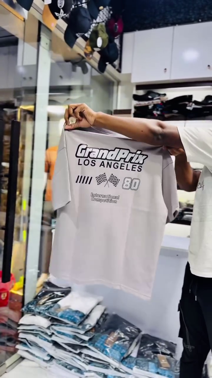 Graphic Printed Oversized T-shirt - Image 7