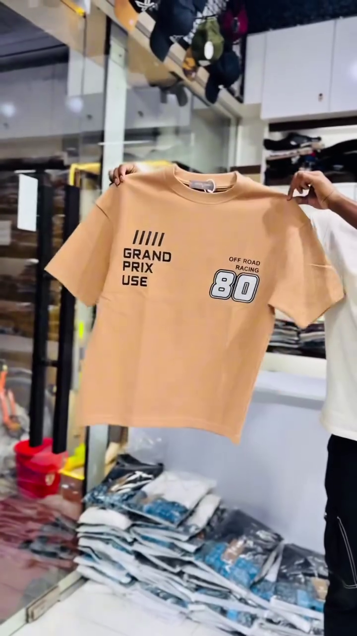 Graphic Printed Oversized T-shirt - Image 6