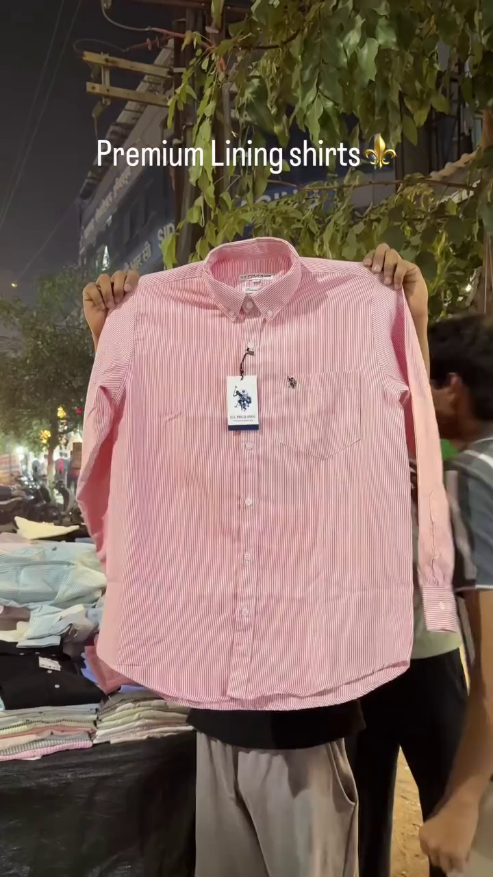 Slim Fit Striped Full Sleeves Casual Shirt - Image 5