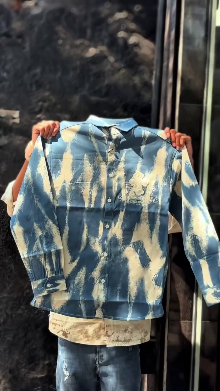Men Opaque Printed Casual Relaxed Fit Shirt - Image 6