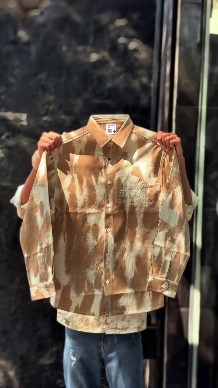 Men Opaque Printed Casual Relaxed Fit Shirt - Image 5
