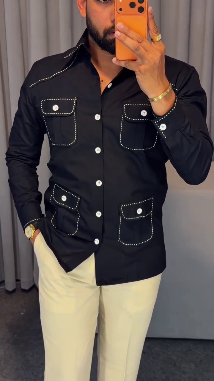 Premium Slim Fit Cotton Casual Shirt - Image 5