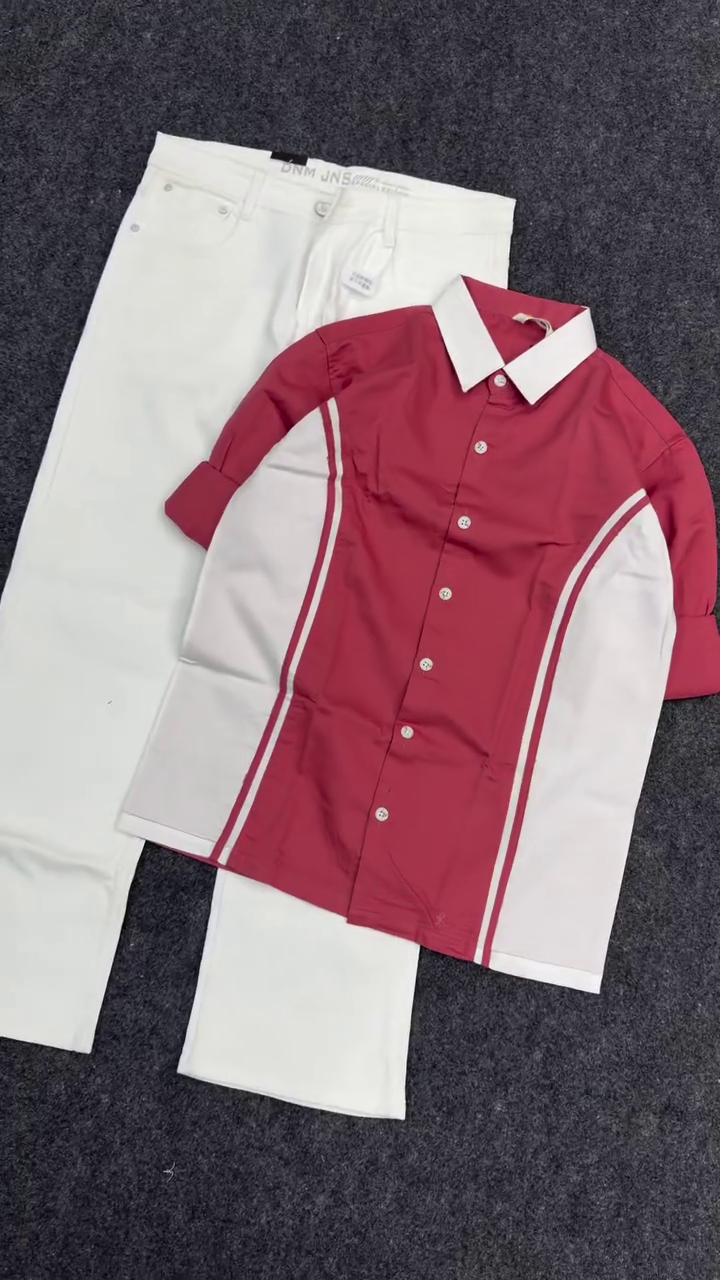 Men Colourblocked Spread Collar Cotton Casual Shirt - Image 5
