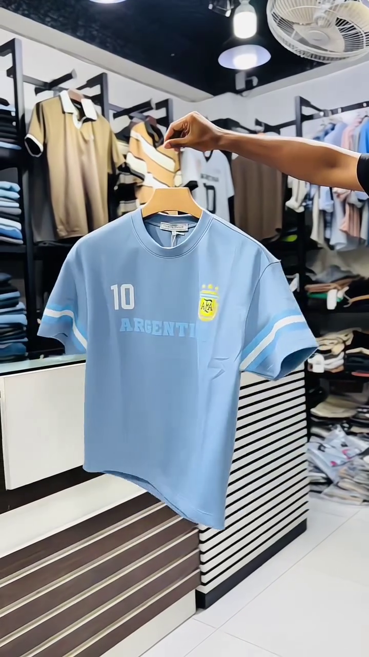 Lotto Legacy tee Argentina for Men - Image 7