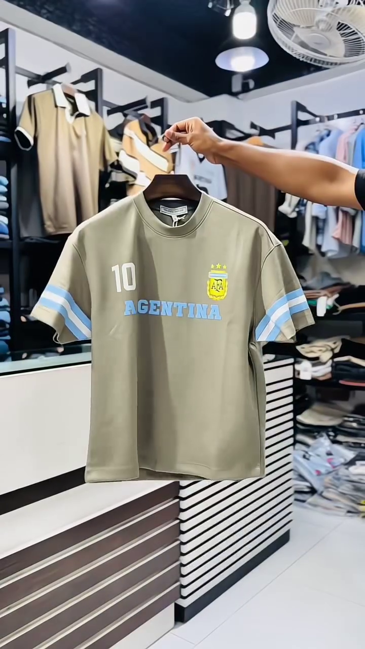 Lotto Legacy tee Argentina for Men - Image 6