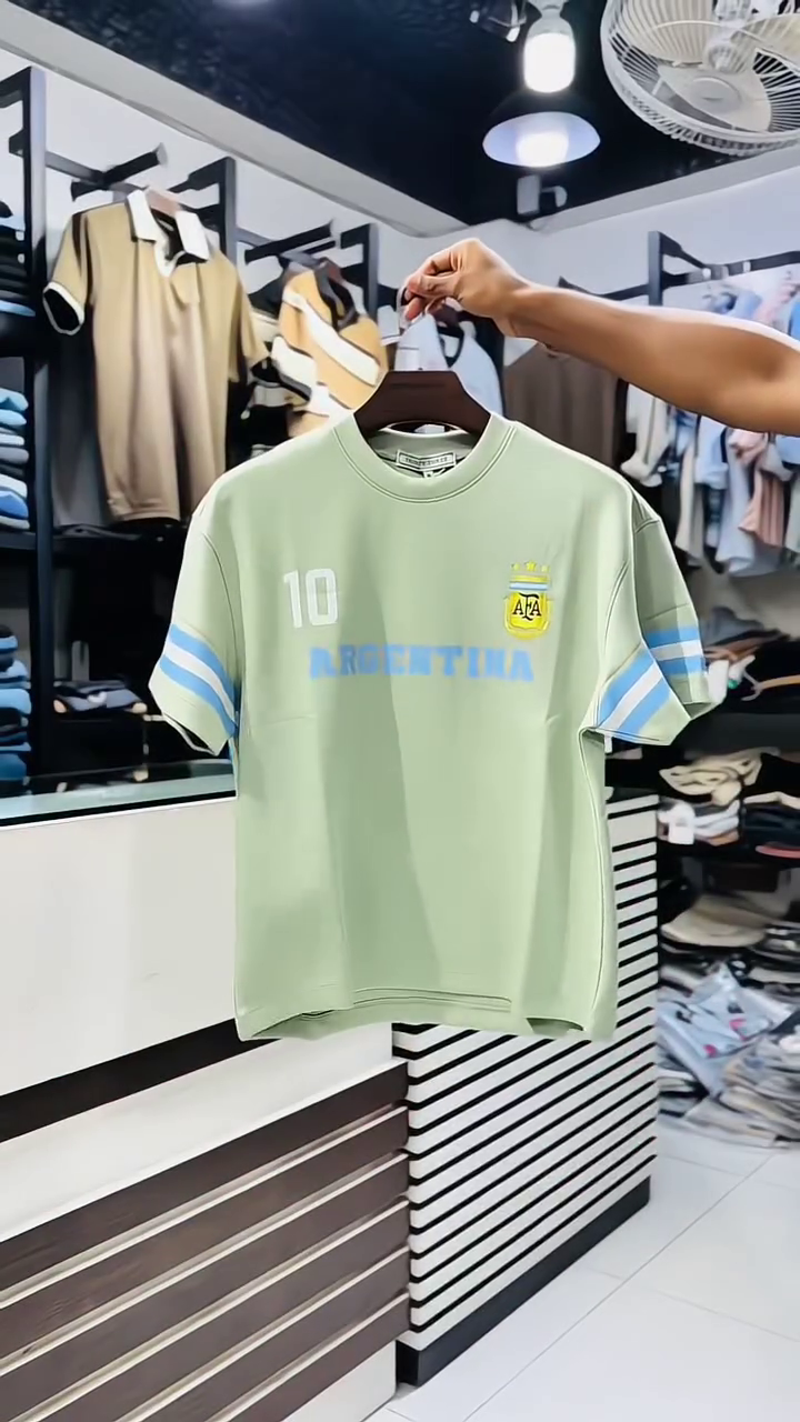 Lotto Legacy tee Argentina for Men - Image 4