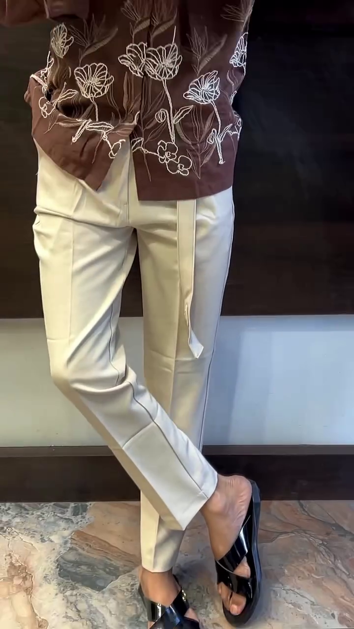 Regular Fit Birds Embroidered Shirt - Image 2